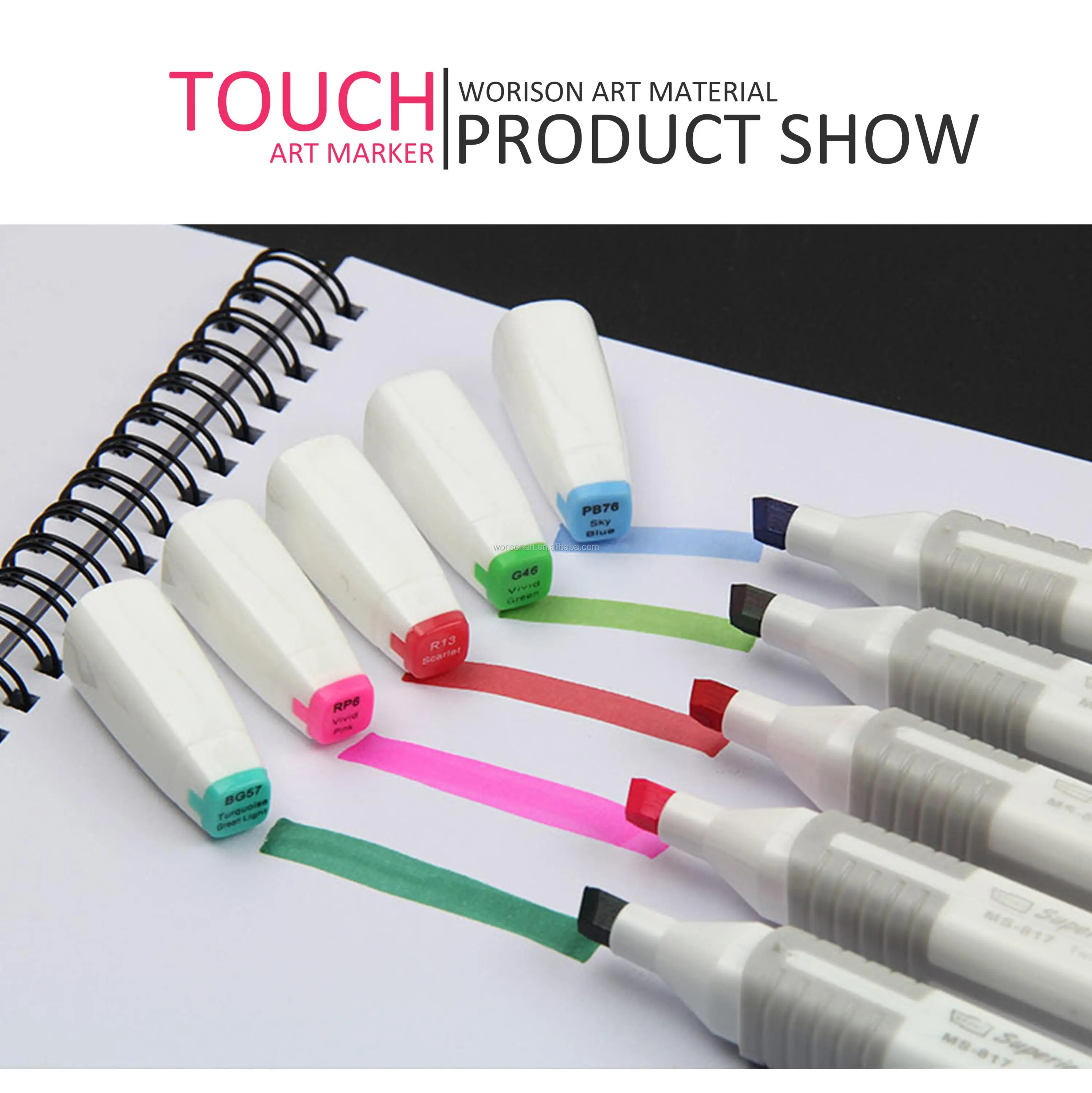 Professional Sketch Markers Set For Drawing Manga Markers Sketching