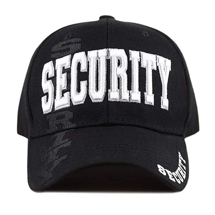 Custom High Quality Hot Sell Security Cap Military Style Mens Super ...