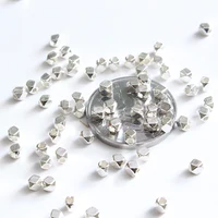 

Wholesale 925 sterling silver accessory handmade beads in different sizes for bracelet and necklace making