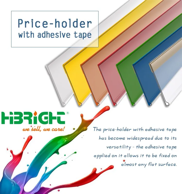 Adhesive Tape Supermarket Shelf Plastic Label Price Tag Holder Buy adhesive-tape-supermarket-shelf-plastic-label-price-tag-holder-buy