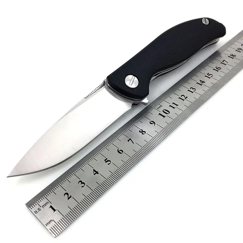

Ikiv Small Pocket knife With Cronidur30 EVO Blade G10 Steel Handle
