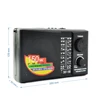 3w Outdoor metal portable bike loud dj music mobile multimedia solar blutooth wireless speaker with radio