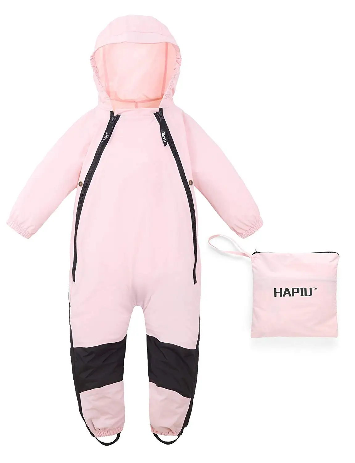 HAPIU Kids Toddler Rain Suit Muddy Buddy Waterproof Coverall