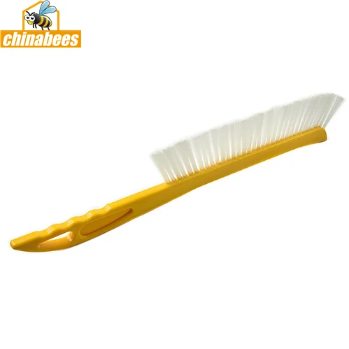 Plastic Sweep Bristle Beekeeping Bee Brush Beekeeper Beehive Tools New CN