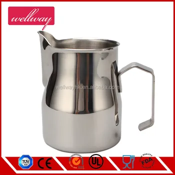 Stainless Steel Milk Pitcher Coffee Jug With Spout Stainless Steel Milk Pitcher Coffee Jug With Spout