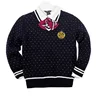 Best Quality Navy Blue School Uniform Cardigan Sweater for Boys