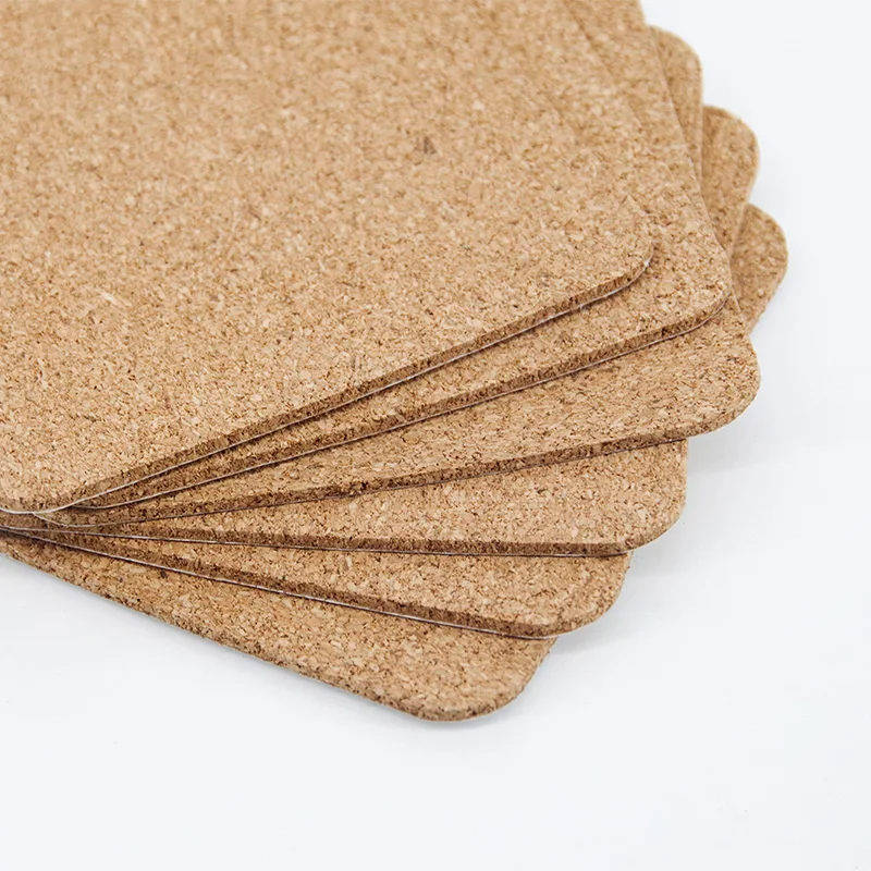 
3mm Bulletin Message Borad Cork Sheet Roll Cork Board with Glue for Decoration 