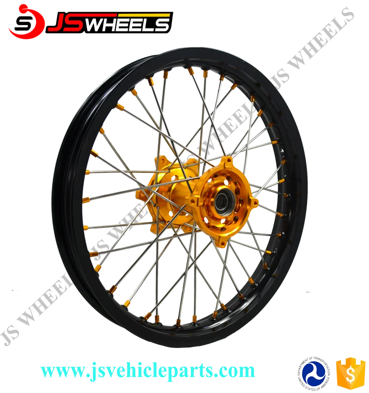 18/19 Inch Klx250 Dirt Bike Cnc Complete Spoked Rear Alloy Wheels Buy
