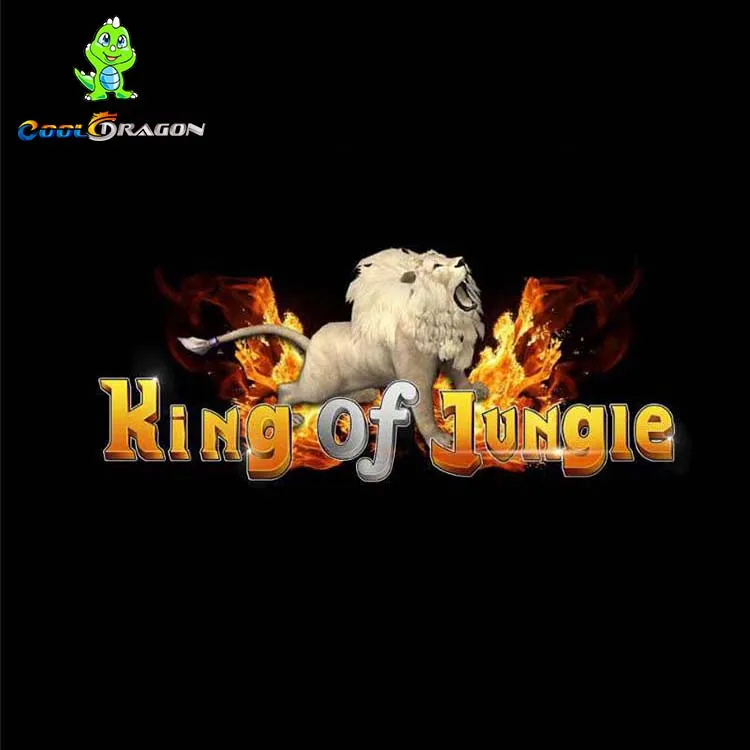 

2018 King Of Jungle Shooting Fish Game Gambling Arcade Table Machine Fishing Hunter Games, Customized color