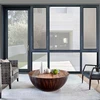 Customized powder coated fixed glass window/stone window frame