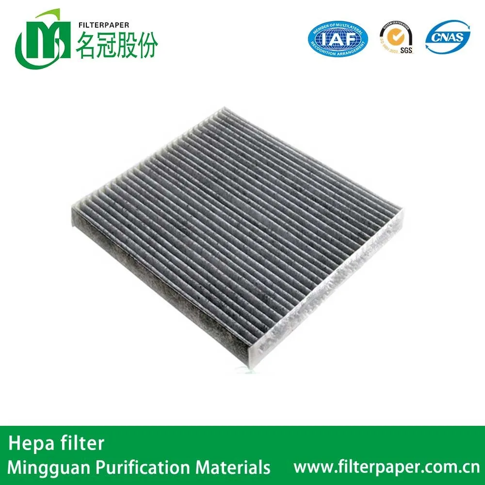 99.97 H13 Hepa Filter Meltblown And Activated Carbon Nonwoven