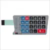 Remote control membrane switch graphic overlay
