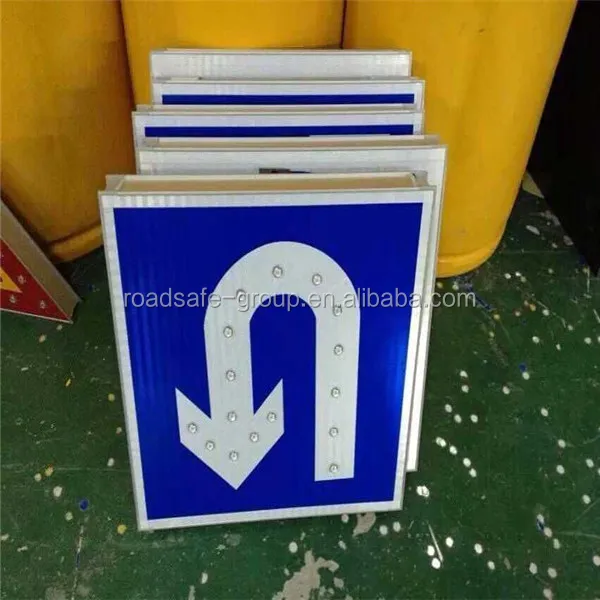 Reflective Traffic Signs Aluminum Road Safety Traffic Signs Durable