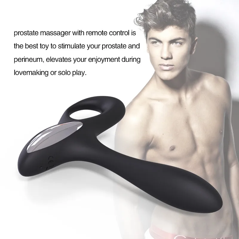 10 Modes Prostate Massage Machine Male Anal Masturbation Remote Control