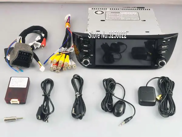 Sale Android 9.0  Car Dvd Navi Player FOR FIAT LINEA NEW 2010-2016 audio multimedia auto stereo support DVR WIFI DAB OBD all in one 22