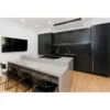 2019 HangZhou Vermont High End Luxury Water Proof Solid Wood Kitchen Cabinet Small Kitchens Design