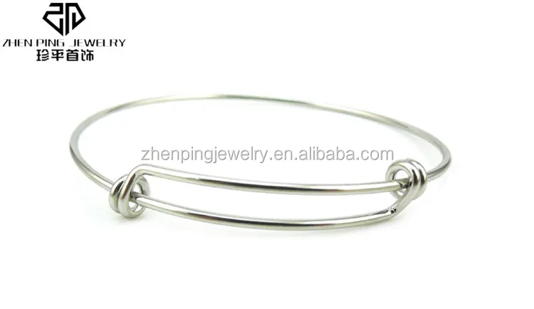 

Free Shipping Stainless Steel Expandable Wire Bangle Bracelet