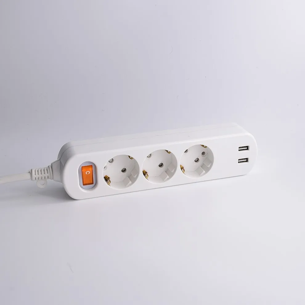 Eu Plug Korea Plug Electrical Socket Multi Plug Extension Cord - Buy ...