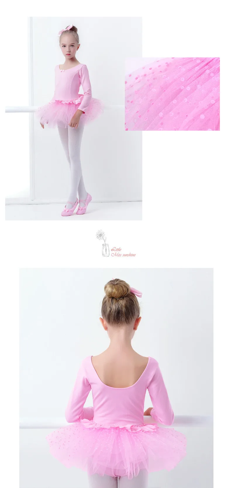 Baby Girls Dot Ballet Tutu Dress Dance Costumes - Buy Ballet Tutu Dress ...