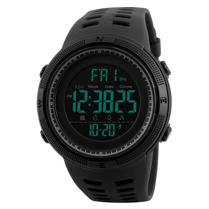 SKMEI 1251 popular famous branded wrist watches japan movt watches stainless steel custom sport watch