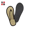 New disposable comfortable grass flip flops summer straw slipper