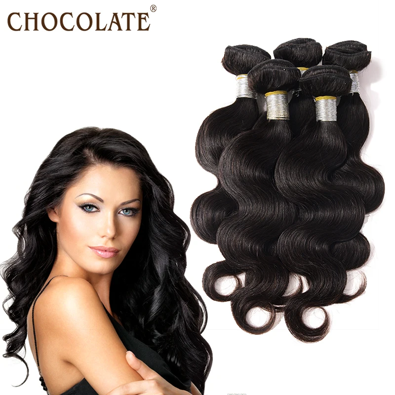 

8A Brazilian Virgin Hair Body Wave 3 Bundles 1B# Natural Color Unprocessed Human Hair Weave Cheap Brazilian Body Wave Hair