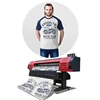 Large format 1.8M Dye sublimation digital textile printing machine on sale
