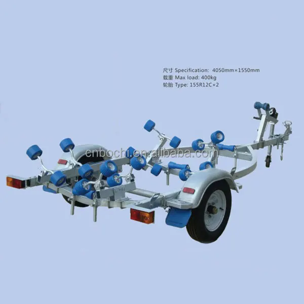 400kg Load Single Axle Galvanized Jet Ski Trailer Size For Sale Buy