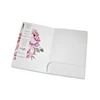 Factory direct selling a4 file folders white prints