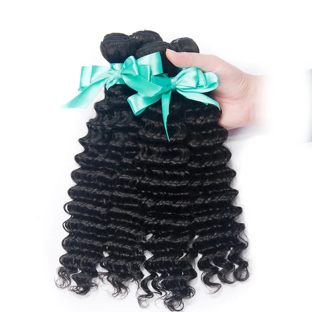

Usexy Virgin Cuticle Aligned Hair Bundles Deep Wave Raw Indian Hair Extension