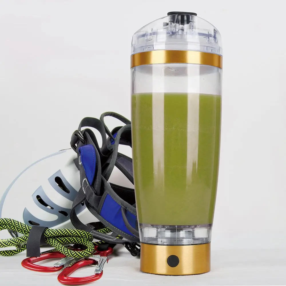 Portable Vortex Shaker Mixer Protein Juice Drink Bottle Battery Electric 16oz
