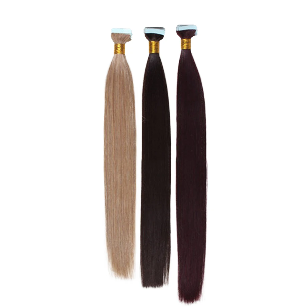 

Best Selling High Quality Human Tape In Hair Extension Wholesale Cuticle Aligend Hair All Color