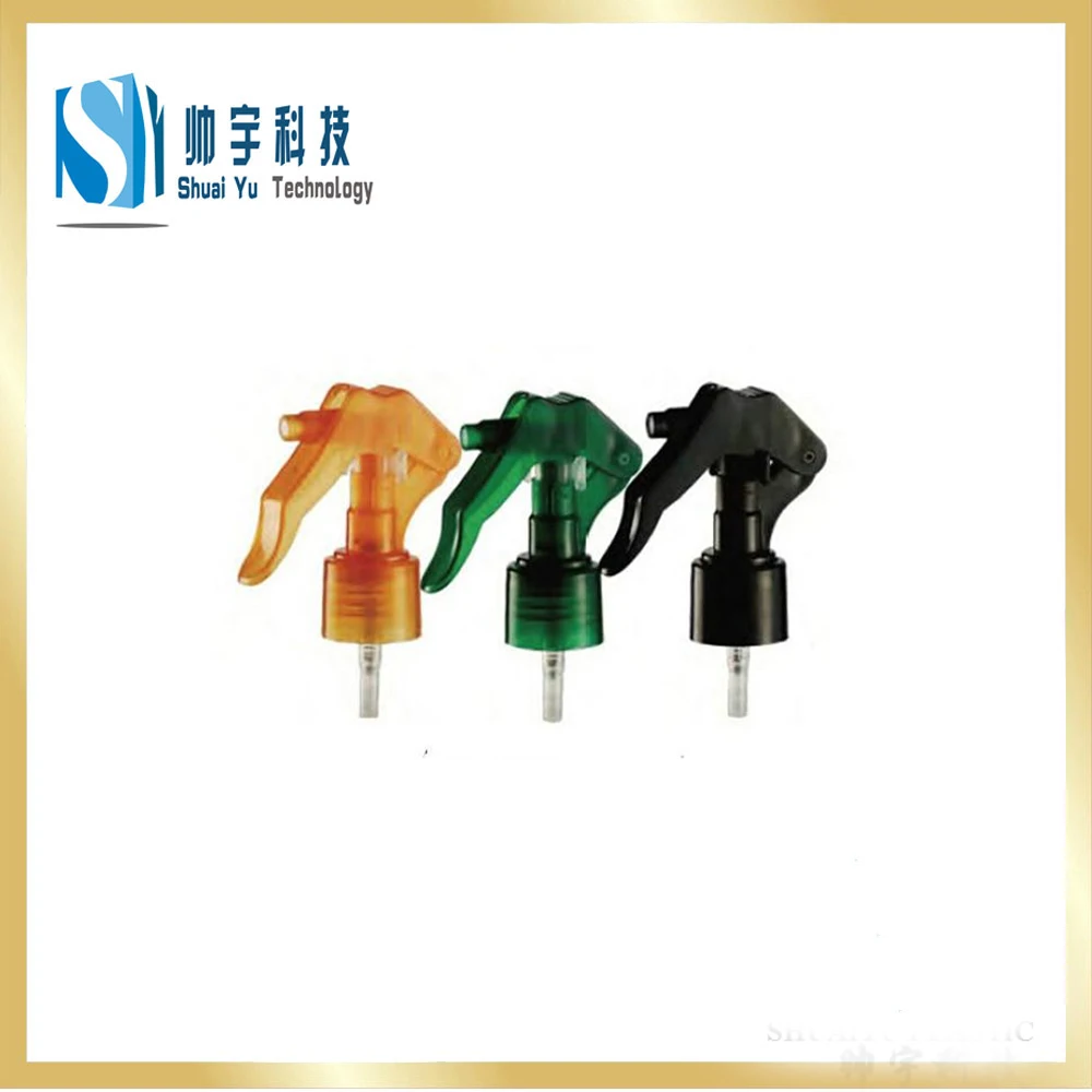 
Yuyao professional non spill colorful plastic pump sprayer, cleaning hand sprayer, plastic mouse mini trigger sprayer 
