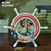 Marince Picture Frame, 3 sets 23x2x23cm Boat Steering Wheel Photo Frame