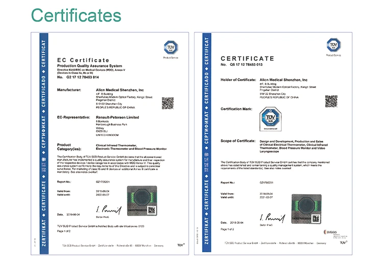 Wholesale wireless digital infrared gun-type temperature thermometer for forehead with sensor