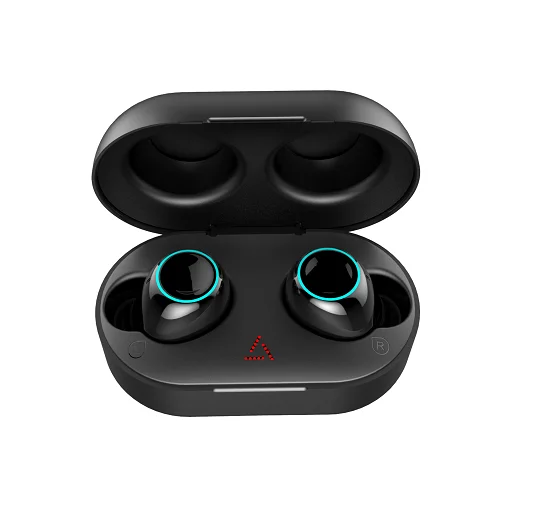 

Topo Mini Earphone Wireless Stereo Bluetooth Headphone Wireless Bluetooth Headset For Iphone 7, Black and white