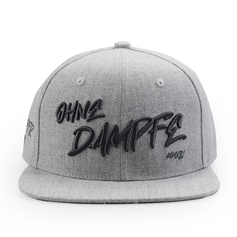

5% OFF Hip- Hop men flat brim sports snapback hat custom personalized baseball cap
