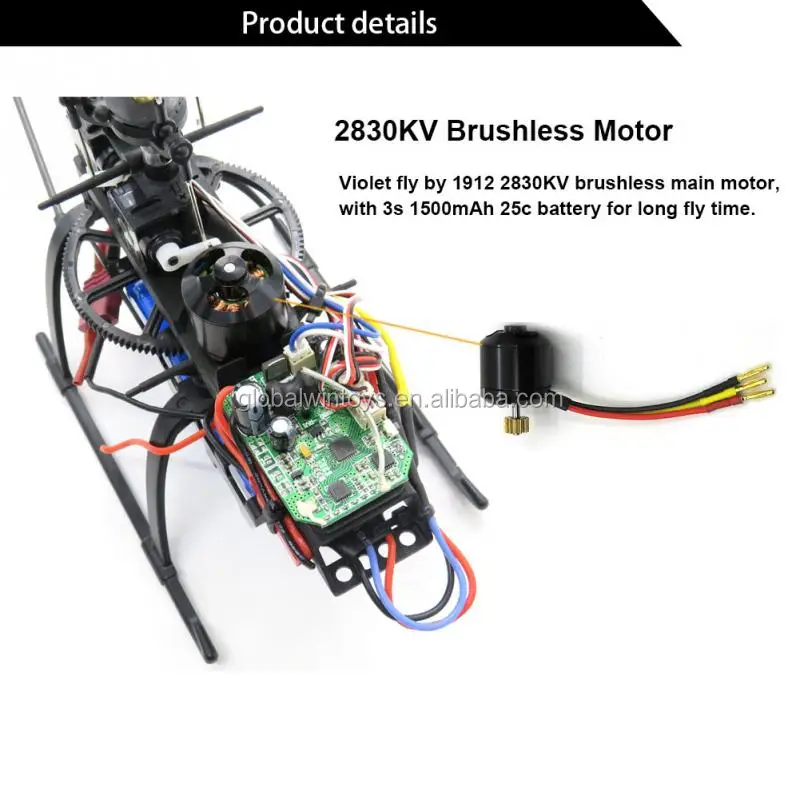 WLtoys V950 rc helicopter 6ch 2.4G 3D brushless motor RTF remote control toys for kids.jpg
