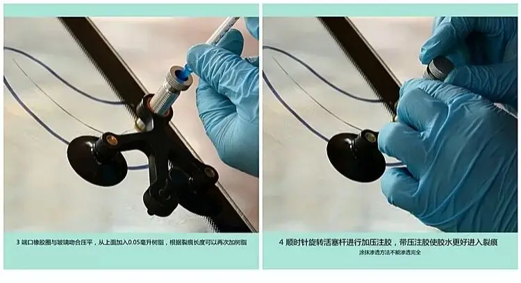 Allplace Windshield Repair Kit Car Windshield Scratch Resin Tools