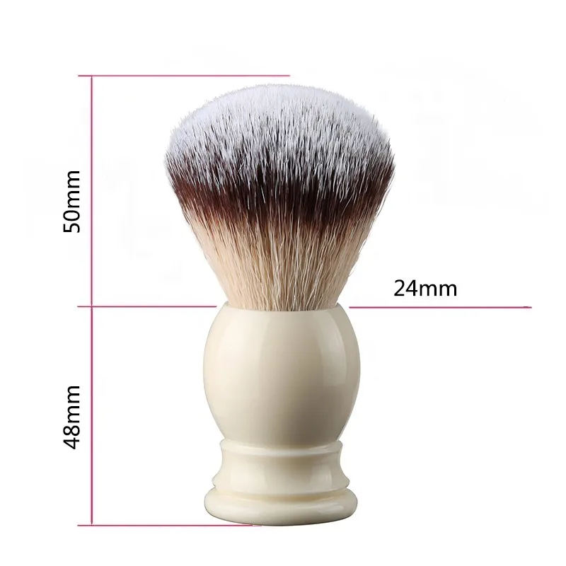 

JDK 2-Band 100% Synthetic Materials Best Shaving Brush Soft Shaver Brush Barber Accessories Best Men's Gift, Black