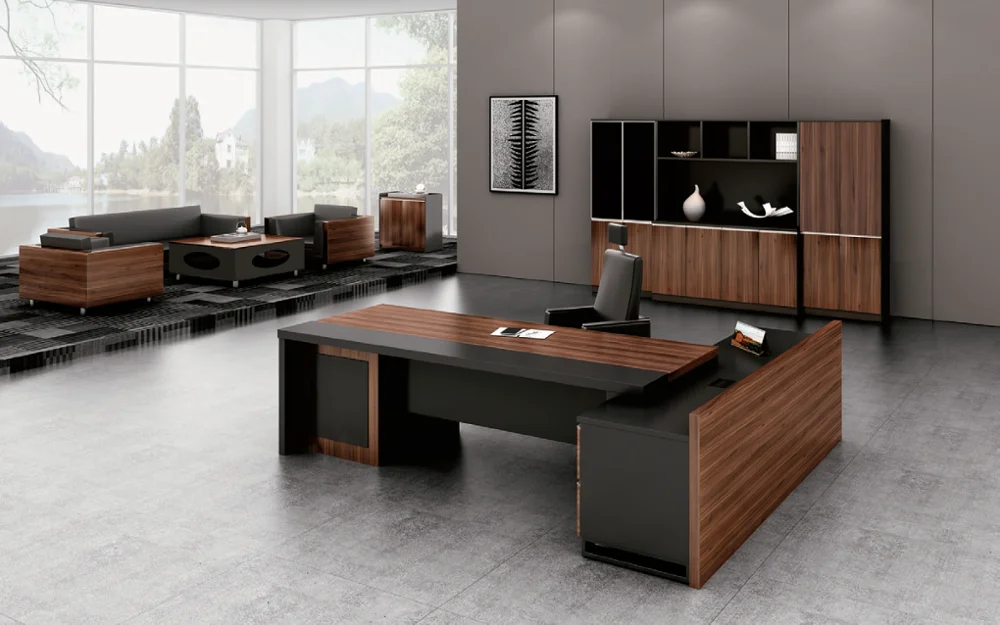 Featured image of post Luxury Executive Office Furniture Sets - Our office collections are in rosewood, oak, walnut, cherry, redheart beech or ash, natural or stained.