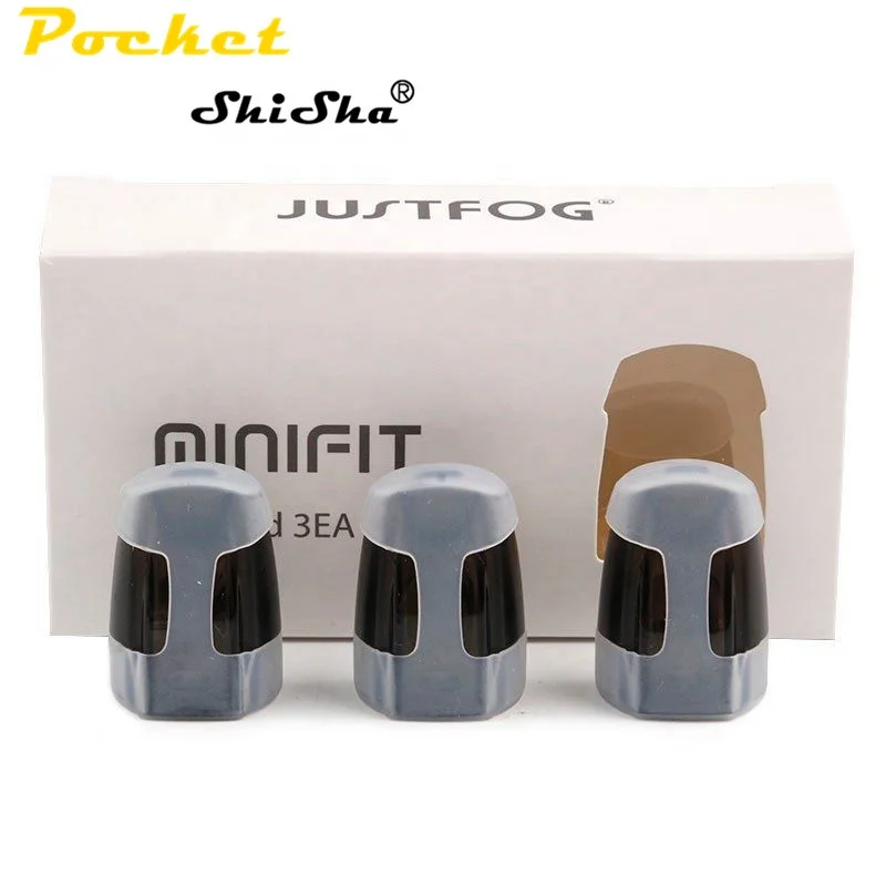 

2019 Hottest Justfog MINIFIT Pod Cartridge 1.5ml Mini Fit Pods For MINIFIT Kit, Black/silver/red