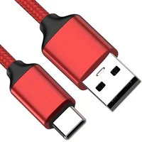 

NEW Fast Charging USB Type C Cable, USB C Cable 10FT 6FT 3FT Nylon Braided Power Cable for Samsung Galaxy S9 Note 8