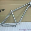 XACD made cheap fixed gear bicycle frameset 21" bike titanium pinion mountain frames 29er with sliding rear dropouts