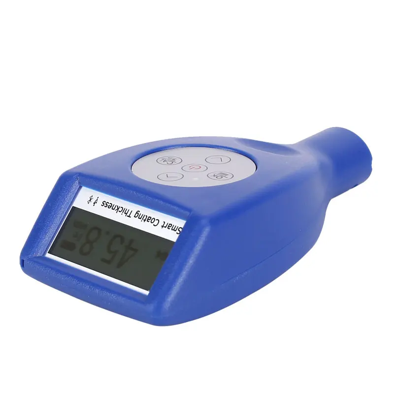 coating thickness gauge to determine the thickness of various layers of corrosion and layers of paint