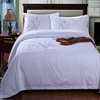 Hot sale luxury bedding 5 star 100% cotton embroidery quilt set hotel quality linen malaysia