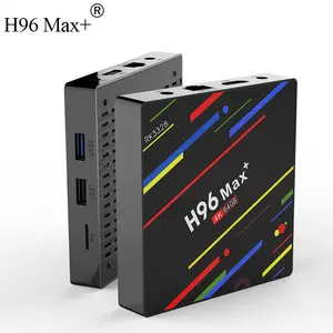 2019 Latest  Product  h96max Linux Tv Box 4K 2G 16G Android 8.1 Rk3328 iptv TV box from good idea
