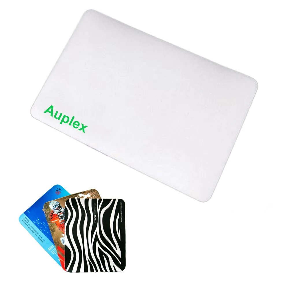 

cheap rubber blank white logo custom printed sublimation rectangle mouse pad