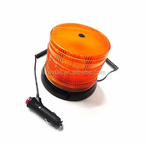 Adhesive With Magnet  Road Safety LED Beacon Flashing Light