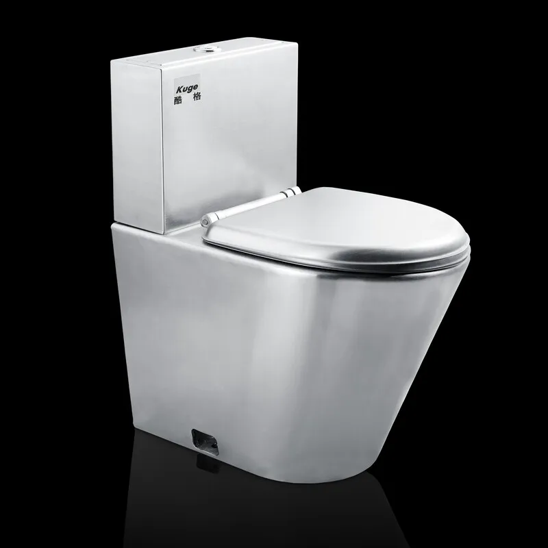 Stainless Steel Wc Toilet Bowl With Cistern With Pvc Lid Buy